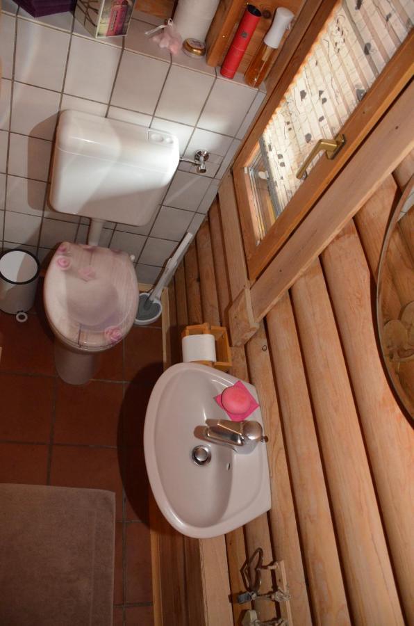 Ferienwohnung Blockhaus Juka Vinningen Buitenkant foto