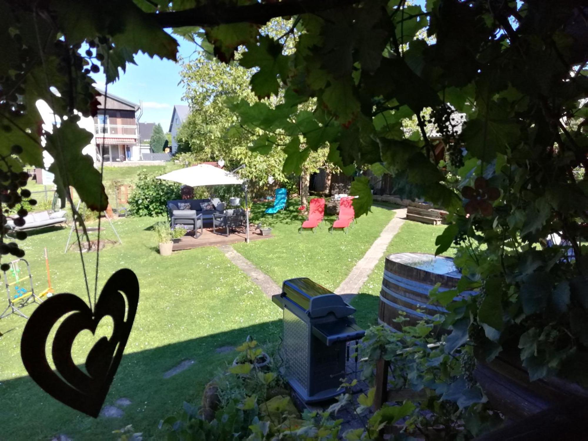 Ferienwohnung Blockhaus Juka Vinningen Buitenkant foto